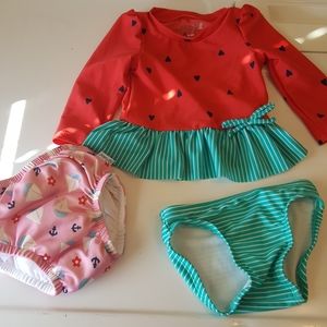 Swimsuit & reusable Swim diaper